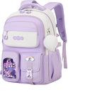 VIDOSCLA Vivid Girls' School Backpack Kids Elementary Schoolbag Primary Backpack with Multi-Pocket Design