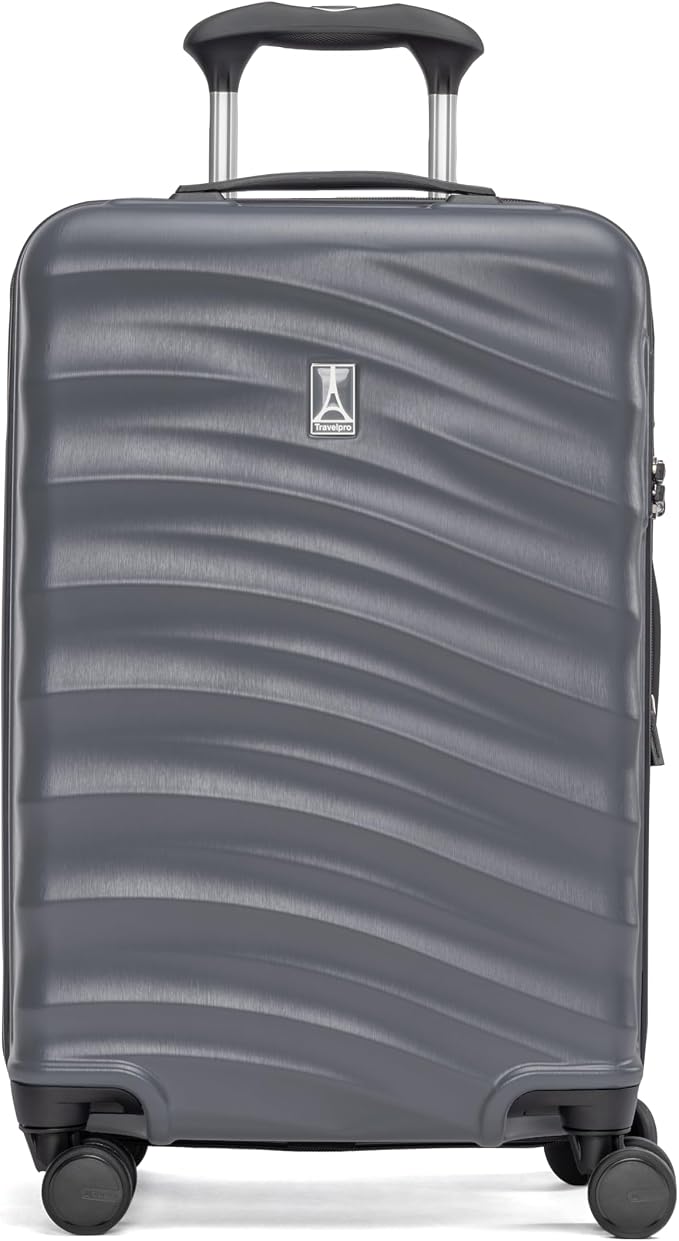 Travelpro Maxlite Air V2 Hardside Expandable Carry on Luggage, 8 Spinner Wheels, Lightweight Hard Shell Suitcase, TSA lock, Shadow Grey, Carry On 20-Inch