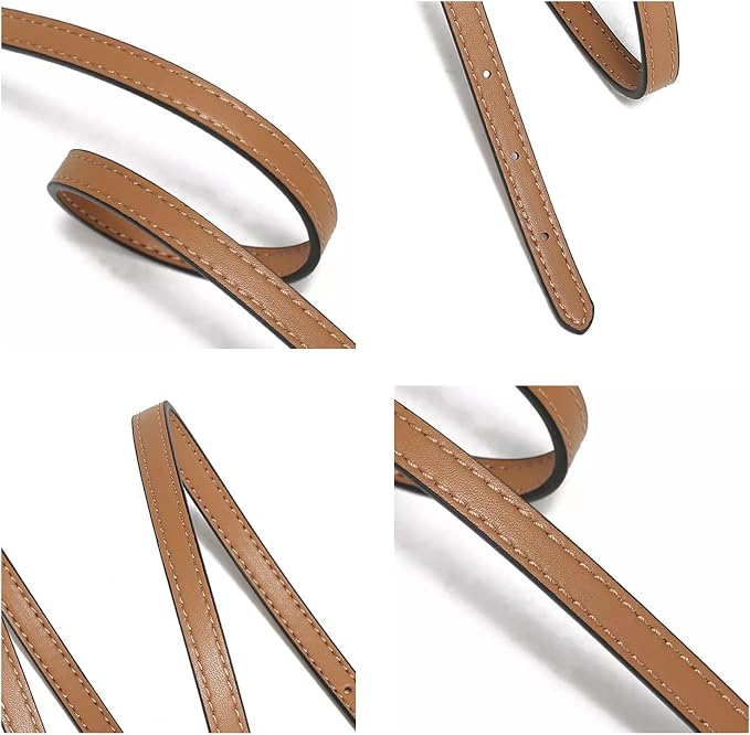 Jiesinlov 2 Pcs Bag Microfiber Leather Strap Replacement Shoulder Straps for Mollie 25 Tote Handbag(Khaki)