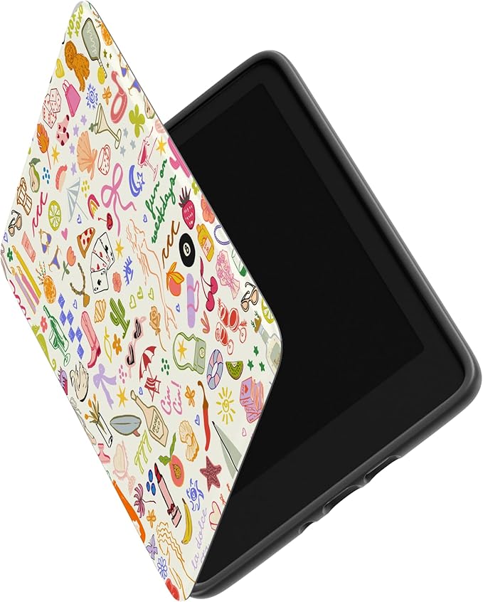 Casely Kindle Case | All the Fun Things | Fun on Weekdays | Compatible with 7” Kindle Colorsoft and 7” Kindle Paperwhite (12th Gen)