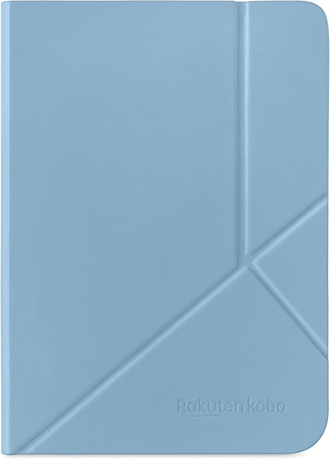 Kobo Clara Colour/BW SleepCover Case |Dusk Blue | Sleep/Wake Technology | Built-in 2-Way Stand | Vegan Leather | Compatible with 6” Kobo Clara Colour/BW eReader
