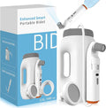 Portable Bidet with LED Display – High Pressure Travel Bidet with Shower-Head, 2.5L Tank, Dual Modes & Adjustable Spray | 1600mAh Battery | Leakproof IPX6 | for Women, Men & Postpartum Care(Gray)