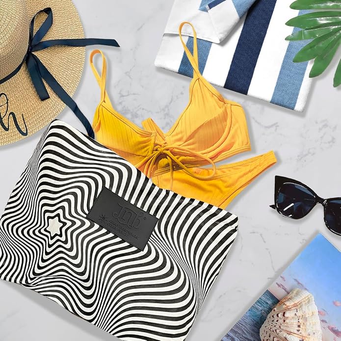 100% Coated Tyvek Material, Beach Pouch, Waterproof Pouch for Beach, Makeup Pouch, Wet Dry Bag,Clutch