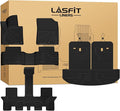 LASFIT Floor Mats & Backrest Mats & Cargo Mat for Kia Sorento Gas 2026 2025 2024 2023 2022 2021 (Not Fit for Hybrid/PHEV) All Weather TPE Custom Fit Floor Liners Full Set Car Mats Accessories, Black