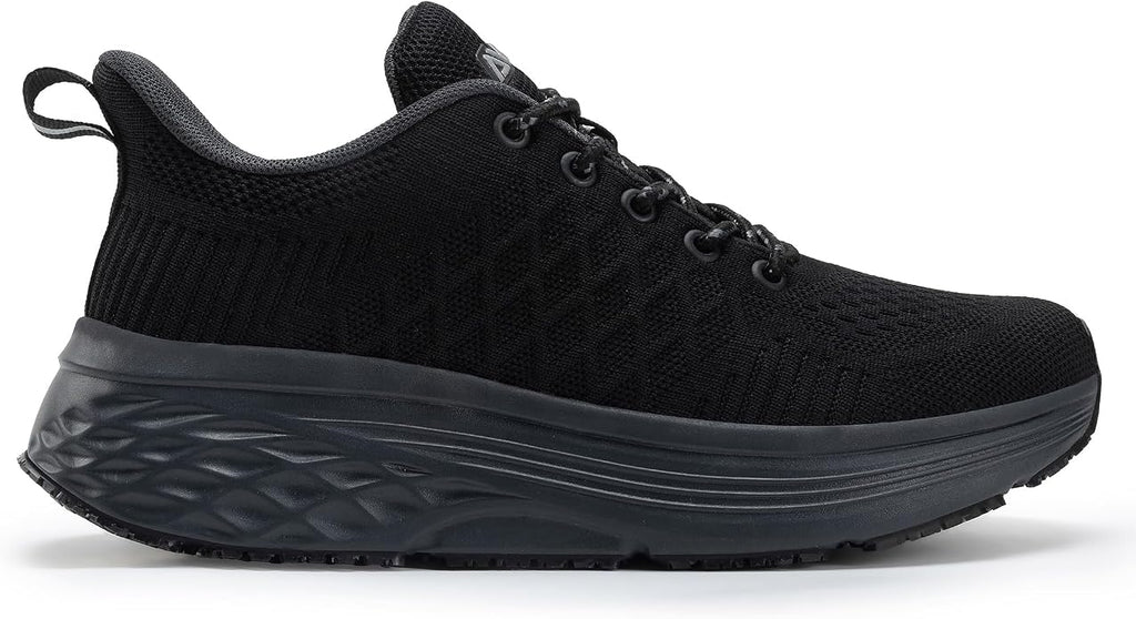 AVW Womens Non Slip Work Shoes Water Resistant Walking Sneakers Food Service Chef Kitchen Shoes