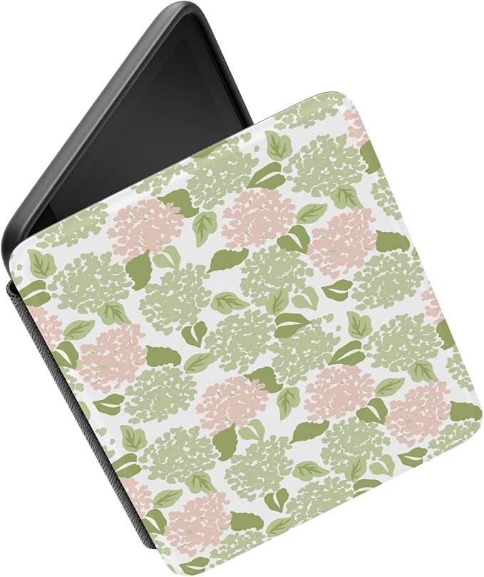 Casely Kindle Case | Hydrangea Haze | Floral Garden | Compatible with 7” Kindle Colorsoft and 7” Kindle Paperwhite (12th Gen 2024 Models)