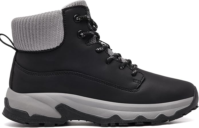 SHULOOK Non Slip Work Boots for Women Slip-Resistant Shoes Waterproof Food Service Chef Kitchen Restaurant Working Casual Comfortable Ankle Boot Outdoor Walking Booties Sneakers