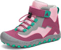Mishansha Kids Water Resistant Hiking Boots, Boys Girls Anti Collision Anti-Skid Athletic Outdoor Adventure Trekking Shoes