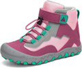 Mishansha Kids Water Resistant Hiking Boots, Boys Girls Anti Collision Anti-Skid Athletic Outdoor Adventure Trekking Shoes