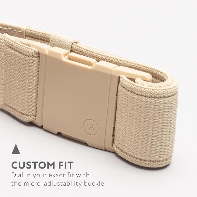 Arcade Belts A2 Unisex Adventure Belt: Heavy Duty Stretch, Metal Free Buckle