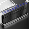ESD Professional Stainless Steel Gel Swab Sticks for Cleaning Camera Lenses, sensors, PCB, SMT, semiconductors and Electrostatic Sensitive Equipment. (Blue-100Packs, High Viscosity)