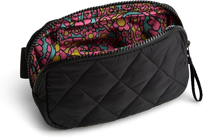 Vera Bradley Women's Featherweight Woodward Small Belt Bag, Moonless Night, One Size
