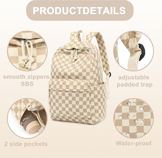 LEDAOU Backpack for Girls School Bag Kids Bookbag Teen Backpack Set Daypack with Lunch Bag and Pencil Case | Kids, Bookbag, Daypack, with Lunch Bag, and Pencil Case