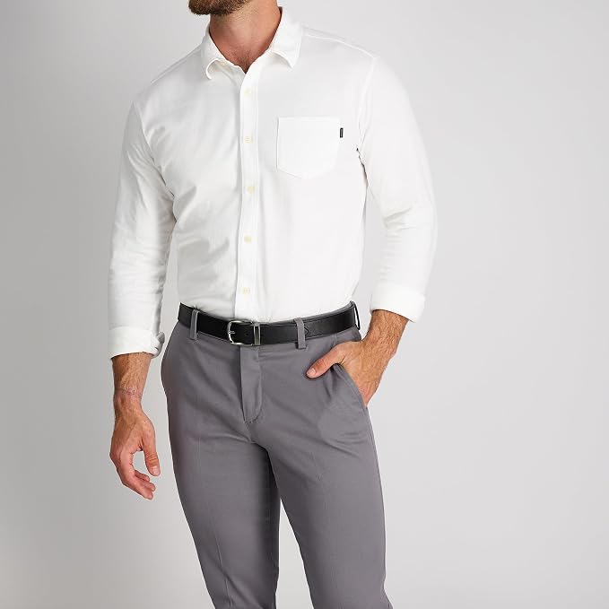 DOCKERS Men's Two-in-one Reversible Rotative Buckle Everyday Casual Dress Belt (Regular and Big & Tall Sizing)