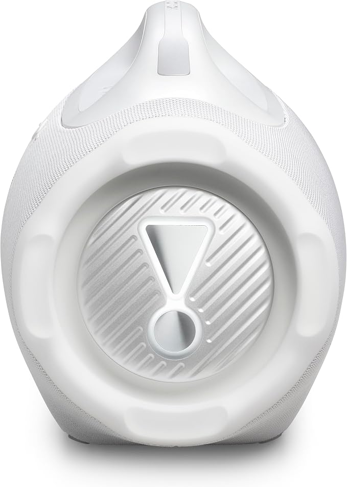 JBL Boombox 4 - Most Powerful JBL Portable Waterproof Speaker with Massive JBL Pro Sound, Up to 34 Hours of Playtime, & Multi-Speaker Connection by Auracast™ (White)