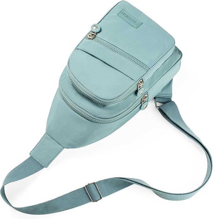 Banelu Cross Body Bag Small Sling Backpack Fanny Pack Crossbody Bags for Women Men
