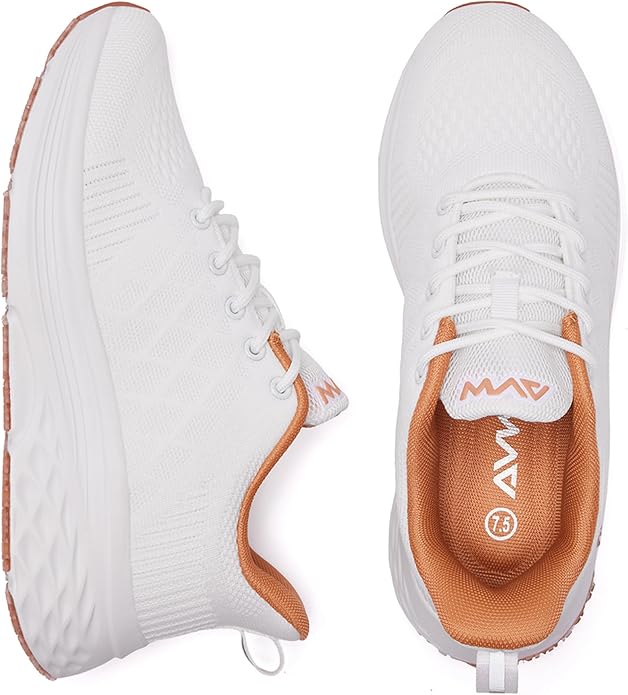 AVW Womens Non Slip Work Shoes Water Resistant Walking Sneakers Food Service Chef Kitchen Shoes