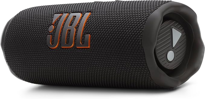 JBL Flip 7 - Portable Waterproof and Drop-Proof Speaker, Bold JBL Pro Sound with AI Boost, 16Hrs of Playtime, and PushLock System with Interchangeable Accessories (Black)