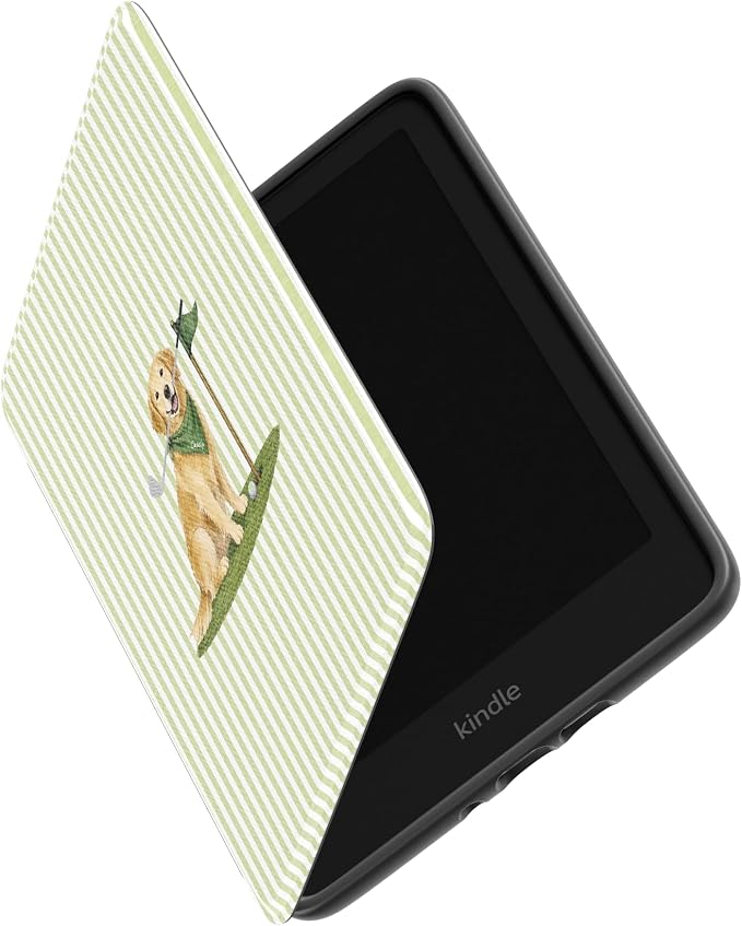 Casely Kindle Case | Clubhouse | Golden on the Green | Compatible with 7” Kindle Colorsoft and 7” Kindle Paperwhite (12th Gen)