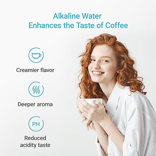 AQUA CREST PF-AL Alkaline Water Filter Replacement for Waterdrop® Pitcher Filtration System, Fits Waterdrop® PF-AL, Reduces PFOA/PFOS, Chlorine, Last Up to 100 Gallons, 3 Pack