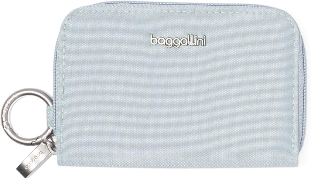 Baggallini Deluxe Card Case - Lightweight 5.5"x3.3" RFID Protected Womens Wallet Card Holder