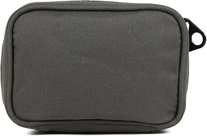 DIME BAGS Odor Sealing Padded Pouch, Carbon-Lined Smell Blocking Bag with Protective Interior for Glass & Gear, Water-Resistant Exterior, Low-Profile & Discreet (7 Inch, Green)