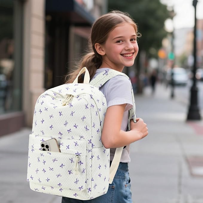 LEDAOU Backpack for Girls School Bag Kids Bookbag Teen Backpack Set Daypack with Lunch Bag and Pencil Case | Kids, Bookbag, Daypack, with Lunch Bag, and Pencil Case