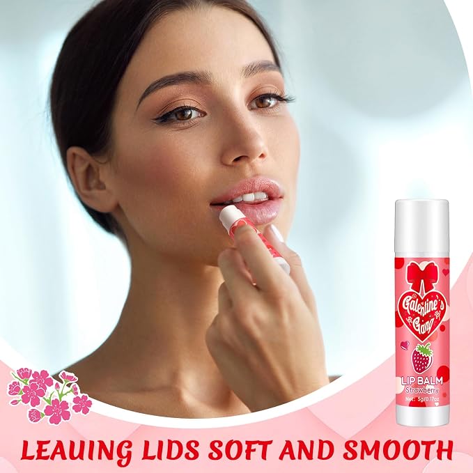 Demissle 36 Sets Galentine's Day Gifts Bulk 36 Lip Balm and 36 Hand Cream Gift Set Galentine's Day Party Favors Supplies Gift Ideas for Adults Friends Women Her Teacher Staff Nurse Coworker