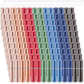 Motiskyy 140 Pcs 5 ml Refillable Perfume Atomizers Bulk - Mini Travel Cologne Sprayers with Refill Pump & Transfer Tool for Perfume Makers & Small Studios(Morandi Color)