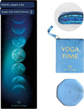 Mantra Yoga Travel PRO 1.5mm with Knee Pad - Foldable Fitness & Exercise Mat with Bag | Lightweight, Compact & Eco-Friendly | Non-Slip & Washable | For All Types of Yoga | 72" L x 24" W | 2.6 lbs