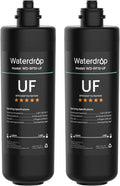 Waterdrop RF10-UF 0.01 μm Water Filter Replacement for Waterdrop 10UA/10UA-UF/10UB/10UB-UF Under Sink Water Filter, 1 Year, 2 Pack (Not Compatible with TSA-UF)