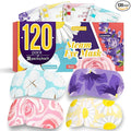 AROIC 120 Pack Steam Eye Masks Disposable, Heated Sleep Eye Mask for Women Warm Compress for Eyes, Relaxation Mothers Day Gifts, Travel Essentials - Lavender, Unscented, Chamomile, Rose