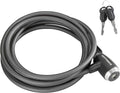 Kryptonite KryptoFlex Bike Lock Cable, 2FT/6FT/10FT Long 12mm Thick Heavy Duty Braided Steel Cable Anti-Theft Security Lock for Outdoor Equipment, Combination/Key Bike Lock
