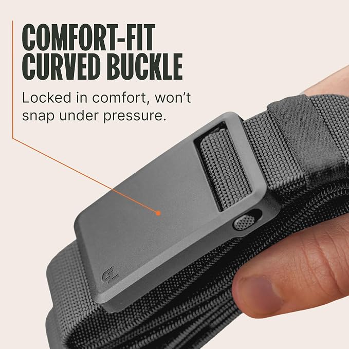 Groove Life Groove Belt Ultra – Men's Golf Belt, Stretch, Magnetic Buckle, Adjustable, Comfortable, Golf