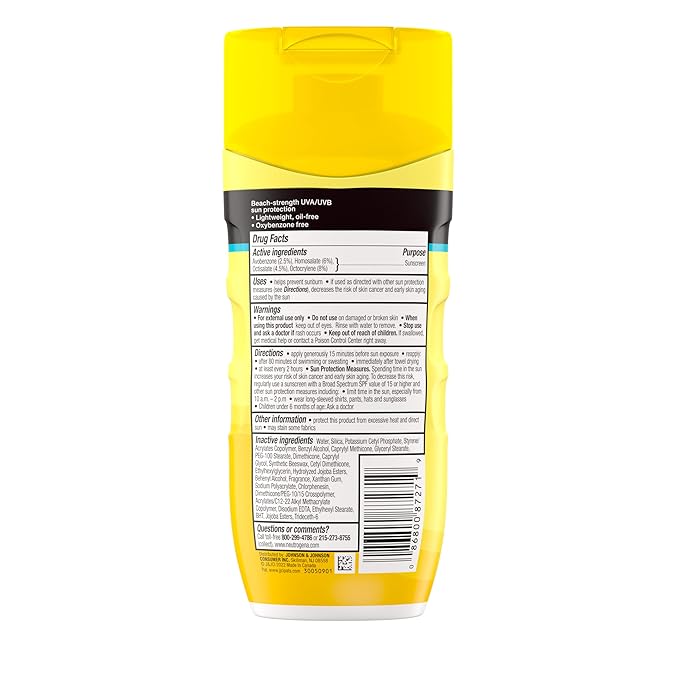 Neutrogena Sunscreen Lotion Beach Defense SPF 30, Face and Body Sunscreen, Hawaii Reef Act 104 Compliant, Octinoxate & Oxybenzone Free, Oil Free, Fast Absorbing Sun Care, 6.7 fl. oz (Pack of 12)