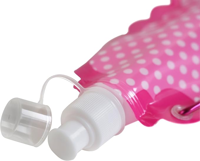 Apropos SUPER DEAL Reusable, Collapsible, Foldable Water Bottles (Pink 100)