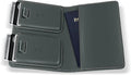Kings Loot Passport Holder Wallet – RFID Blocking Leather Travel Wallet with Built-in Airtag Holder – Holds 1-6 Cards & Passport – Easy Pull Tab – Slim & Stylish Wallets (Blue Haven)