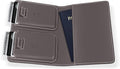 Kings Loot Passport Holder Wallet – RFID Blocking Leather Travel Wallet with Built-in Airtag Holder – Holds 1-6 Cards & Passport – Easy Pull Tab – Slim & Stylish Wallets (Slate)
