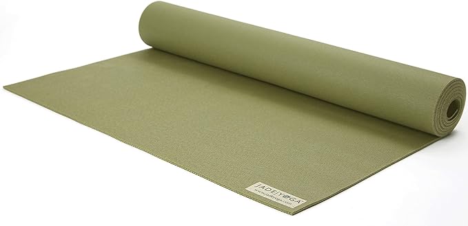 JadeYoga Travel Yoga Mat - Packable, Lightweight, and Portable Yoga Mat - Non-Slip Natural Rubber Mat for Women & Men - Great for Yoga, Home, Gym, Pilates, Fitness, and Stretching