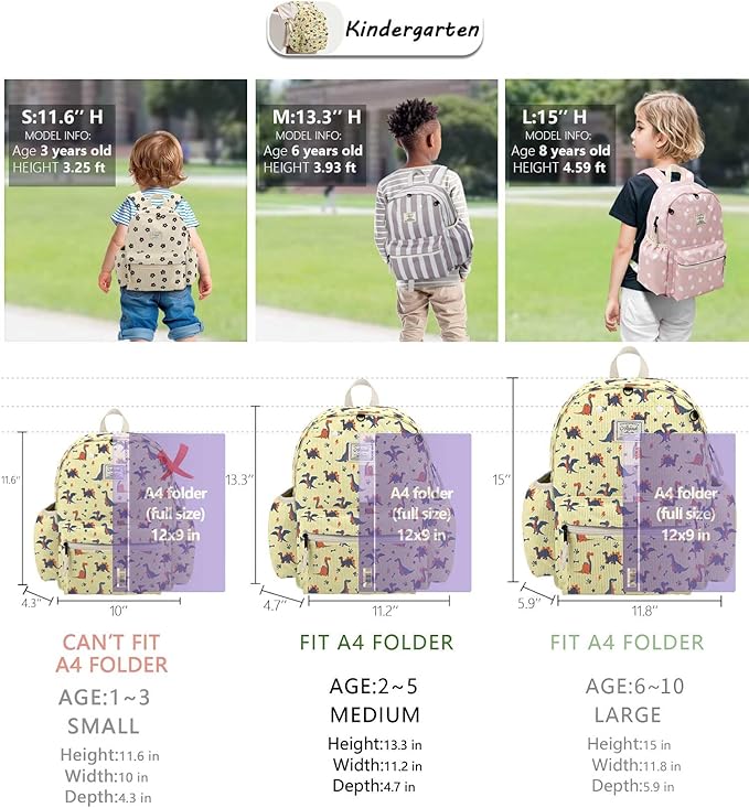 atgark Corduroy Toddler Backpack for Boys 2-5: Preschool Backpack for Boys