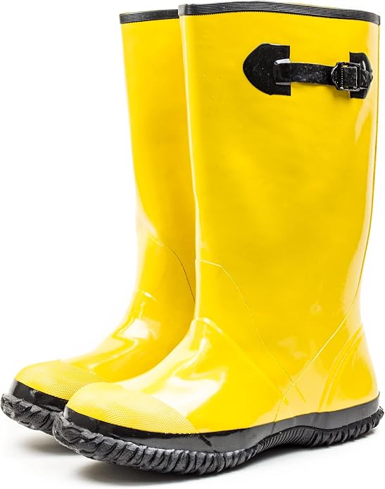NEW Over-The-Shoe Yellow Slush Boots PARENT