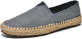 CASMAG Men's Fashion Casual Canvas Espadrille Slip-on Shoes Loafers