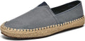CASMAG Men's Fashion Casual Canvas Espadrille Slip-on Shoes Loafers