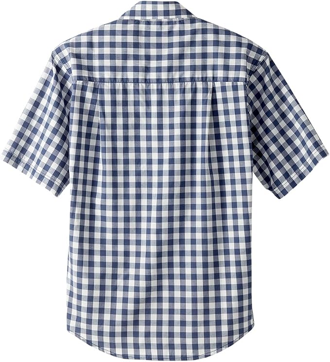 Silverts Men’s Adaptive Clothing Magnetic Button Shirt, Assisted Dressing Short Sleeve Top for Elderly, Rehab & Care Wear