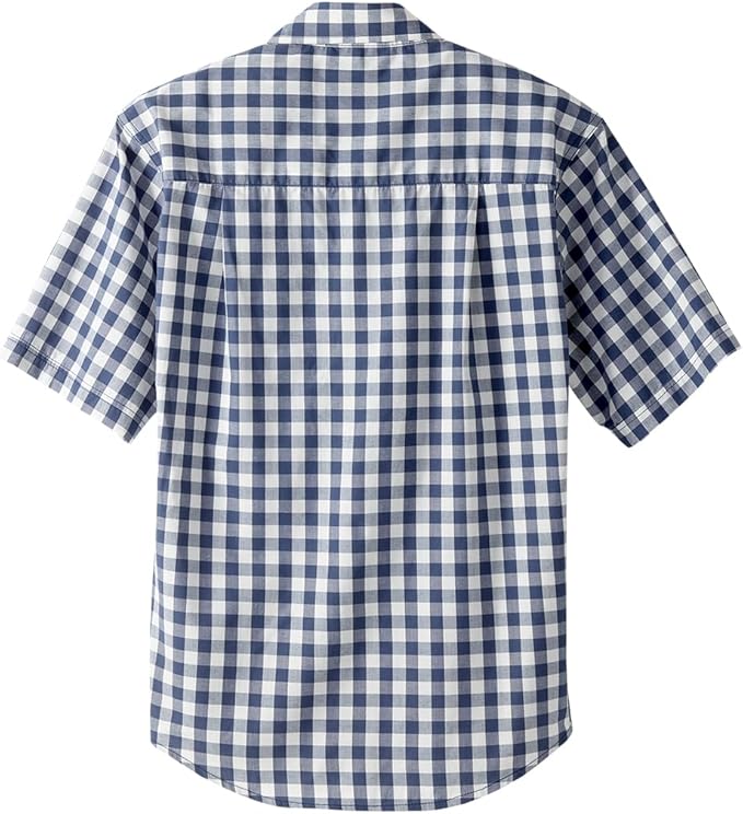 Silverts Men’s Adaptive Clothing Magnetic Button Shirt, Assisted Dressing Short Sleeve Top for Elderly, Rehab & Care Wear