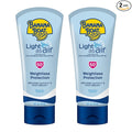 Banana Boat Light As Air Sunscreen Lotion SPF 50 Twin Pack | Lightweight & Non-Greasy Lotion Sunscreen SPF 50, Sunblock, Oxybenzone Free, 6oz each