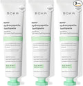 Boka Fluoride Free Toothpaste, Nano Hydroxyapatite Toothpaste, Appropriate for Sensitive Teeth - for Adult Oral Care - Ela Mint Flavor, 4 Fl Oz 3Pk US Manufactured