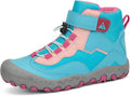 Mishansha Kids Water Resistant Hiking Boots, Boys Girls Anti Collision Anti-Skid Athletic Outdoor Adventure Trekking Shoes