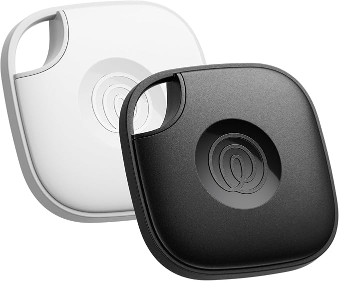Tile by Life360 Mate Bluetooth Tracker, Keys Finder and Item Locator for Keys, Bags and More. Phone Finder. Both iOS and Android Compatible. 2-Pack (Black/White)