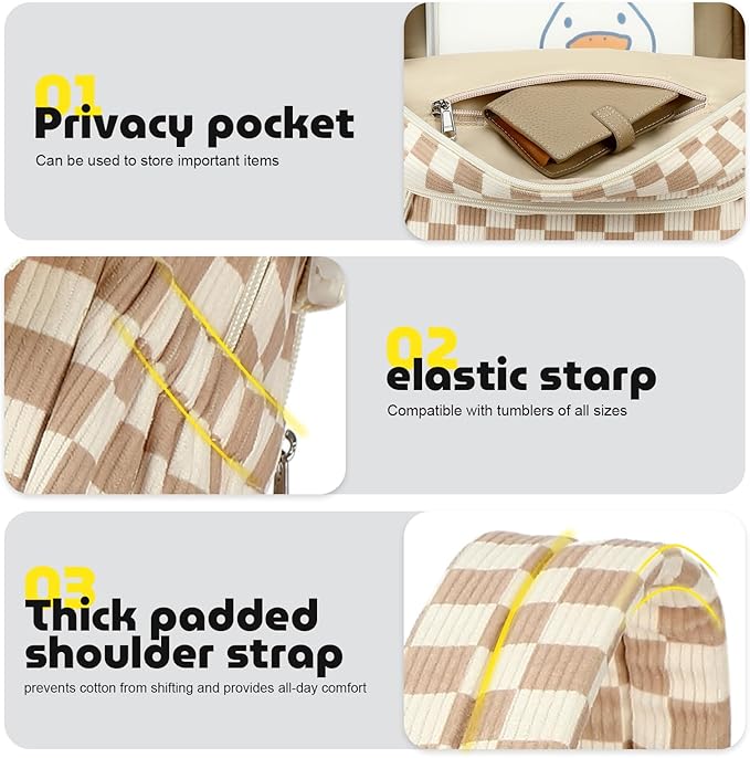 Bluboon School Backpack for Teen Girls Bookbags Elementary High School Corduroy Laptop Bags Women Travel Daypacks